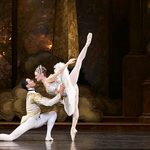 Birmingham Royal Ballet's Sleeping Beauty Dancers perform a pas de deux